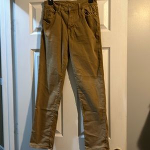 American Eagle Slim Straight Khakis 28x30